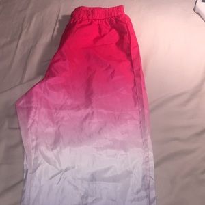 Tie die Track pants